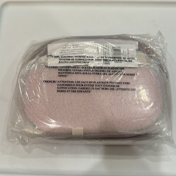 kate spade Glimmer Oval Camera Bag - Mitten Pink Retail $299 - Picture 5 of 6